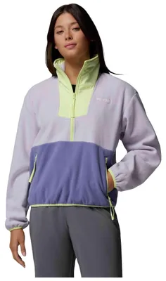 Zdjęcie produktu dla Bluza Columbia Forro polar Columbia Sequoia Grove Half Zip Fleece violeta amarillo mujer dla Damskie