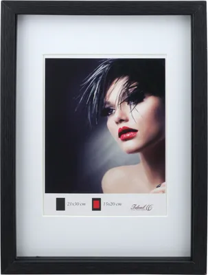 Produktbild von Home Deco Objektrahmen Wanddeko Collage Poster Bilderrahmen Shirt Trikot Foto Rahmen - Farbe: Schwarz | Format: 20x30