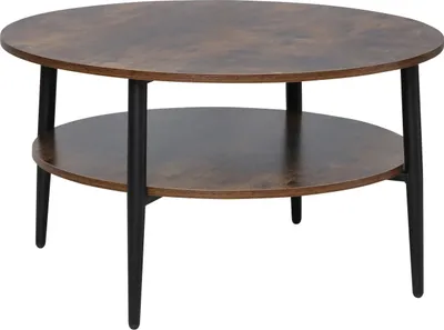 Produktbild von Couchtisch BRANKO 1 – braun / schwarz