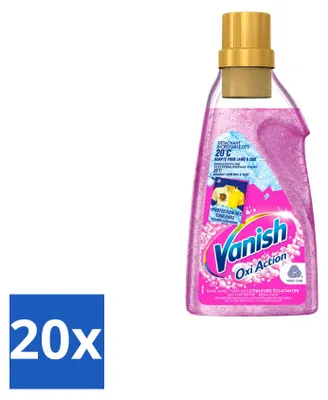 Produktbild von 20 x Vanish Oxi Action Wasbooster Gel - 750 ml - Vorteilspackung - 20 Stücke