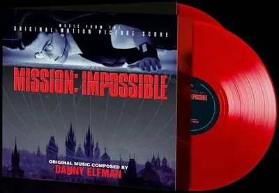 Produktbild von Danny Elfman - Mission Impossible (O.S.T.) (Indie Exclusive) (Limited Edition) (Red Coloured) (2 LP)