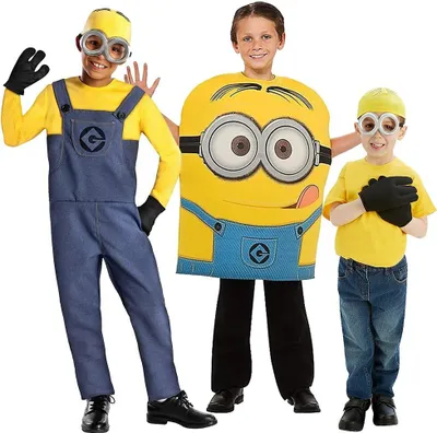 Produktbild von Minion Kostüm und Accesoire Box für Kinder Kindergröße: 116