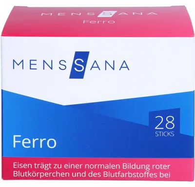 Produktbild von MensSana Ferro mit Eisen Sticks, 28 St. Beutel