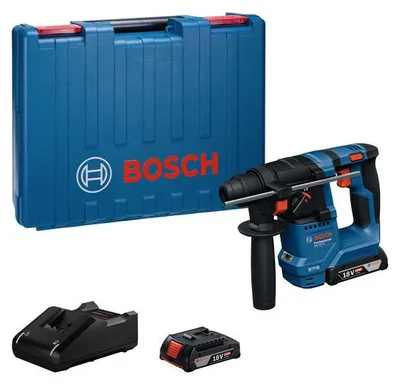Produktbild von Akku-Bohrhammer mit SDS plus GBH 18V-18, 2 x Akku GBA 18V 2.0Ah,Handwerkerkoffer