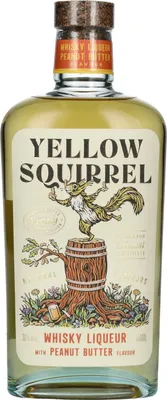 Produktbild von YELLOW SQUIRREL Peanut Butter Whisky Liqueur 30% Vol. 0,5l