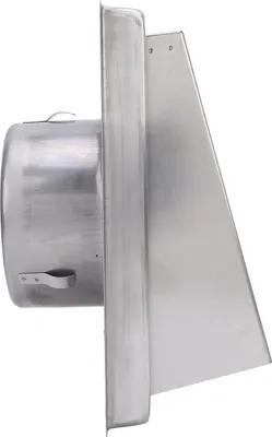 Obrázek produktu pro Kryt vnějšího ventilačního otvoru na stěnu s plochami čtvercového průřezu 100 mm Sus304 Odsávání sušičky z nerezové oceli pro koupelnové kuchyně