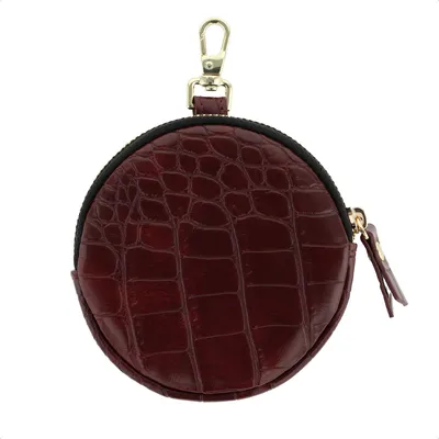 Imagen del producto de Nova Mini Pouch - Croco Burgundy