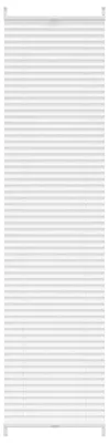 Zdjęcie produktu dla vidaXL Rolety plisowane Rolety plisowane zaciskane 40x200cm białe