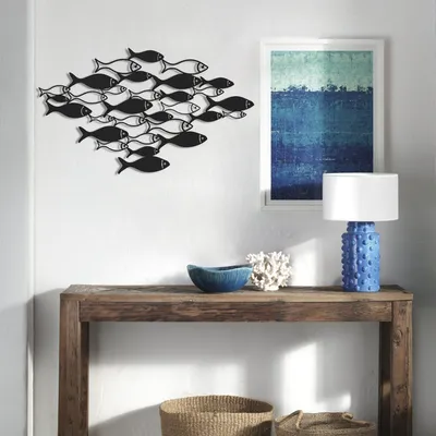 Image de Wallity, Etta- ATP1125, noir, autres objets de décoration, 70 x 41 cm, 100 % acier (épaisseur : 1