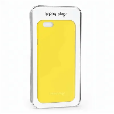 Produktbild von Happy Plugs 8896, Cover, Apple, iPhone 6/6S Plus, 14 cm (5.5"), Gelb