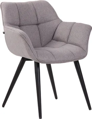 Produktbild von Esszimmerstuhl HLO-CP75 Stoff  grau
