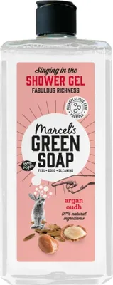 Produktbild von Marcel's Green Soap - Duschgel - Argan & Oudh - Pflegend & Sanft - 300 ml - 1 Stück