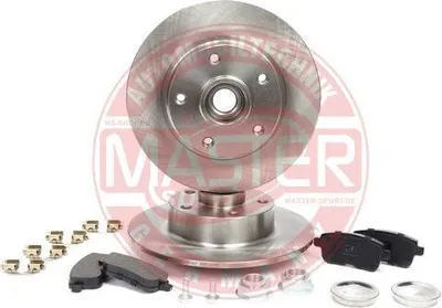 Produktbild von 2X Bremsscheiben + Bremsbeläge Hinten