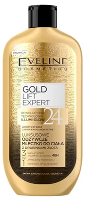 Produktbild von Eveline Cosmetics Gold Lift Expert – feuchtigkeitsspendende, regenerierende Bodylotion
