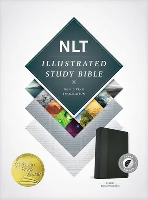 Image de NLT Illustrated Study Bible Tutone Black/Onyx, Indexed