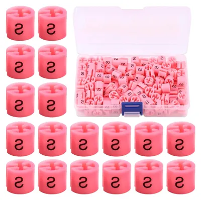 Produktbild von Kleiderbügel-Marker in Größe S, Pink, 150 Stück