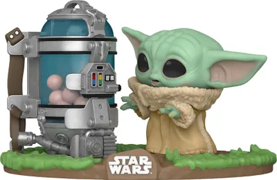 Produktbild von Star Wars The Mandalorian POP! Deluxe Vinyl Figur The Child Egg Canister 9 cm