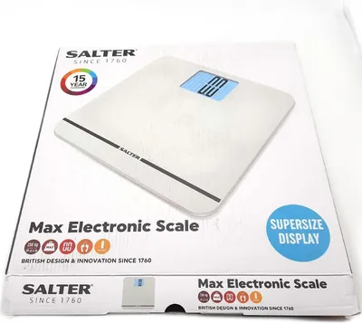 Produktbild von Salter 9075 WH3R Premium Max Personenwaage Digitalwaage 250KG Waage Bodyanalyse