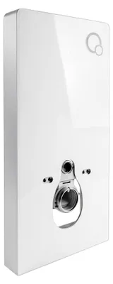 Produktbild von Sanitärmodul 805 für Wand-WC - Weiß - Inkl. Betätigungsplatte