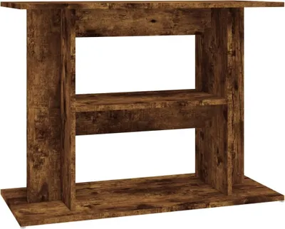 Zdjęcie produktu dla vidaXL Stojak pod akwarium dąb wędzony 80x35x60 cm materiał drewnopochodny