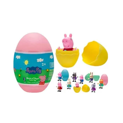 Zdjęcie produktu dla Jazwares 96574 – Peppa Pig – figurka w jajku (opakowanie-niespodzianka, losowy wybór)