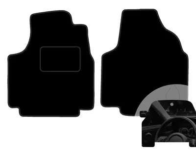 Image de Tapis de sol en velours pour voiture, compatibles avec : Fiat Coupe (1993-2000)