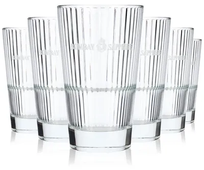 Produktbild von Bombay Gin Glas 0,4 Timeless Relief Longdrink Cocktail Tonic Becher Gläser Bar