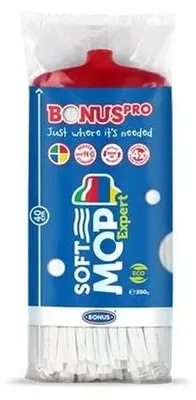 Mop, priemyselný BONUS "SoftMOP", červený