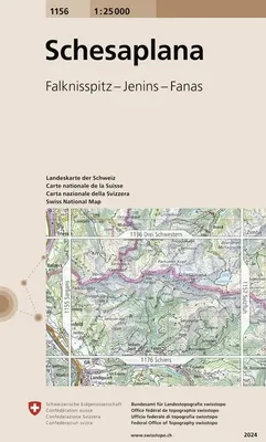 Produktbild von Swisstopo 1 : 25 000 Schesaplana
