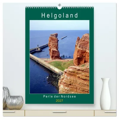 Produktbild von Helgoland, Perle der Nordsee (hochwertiger Premium Wandkalender 2027 DIN A2 hoch), Kunstdruck in Hochglanz