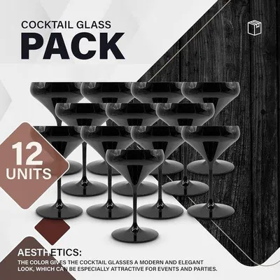Produktbild von Wein- und Cocktailgläser Set 12-teilig mit Geschenkbox