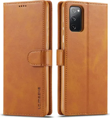 Produktbild von Samsung Galaxy M52 5G Hülle, Klapphüllen Brieftasche Leder Magnetverschluss Ständer Schutzhülle für Galaxy M52 5G Gelb