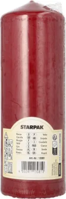 Produktbild von Stumpenkerze Ø 70 mm · 200 mm bordeaux