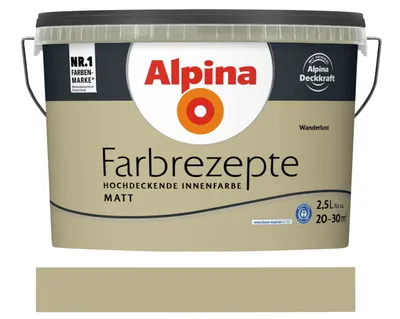 Produktbild von Alpina Farbrezepte Wanderlust matt 2,5 Liter