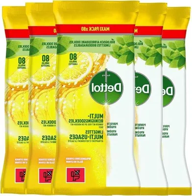 Produktbild von Famanu Reinigungstücher Citrus - 400 feuchte Tücher für Hände