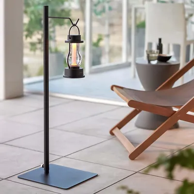 Produktbild von Yamazaki Tower Universalständer Blumenampel Metall schwarz 4515
