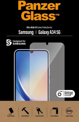 Zdjęcie produktu dla PanzerGlass Samsung Galaxy A34 5G