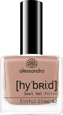 Imagen del producto de alessandro 28-122, 8 ml, Braun, Sinful Glow, colorante, opaco, botella