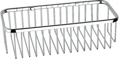 Produktbild von BYTRO Seifenkorb Messing Chrom poliert 145x305x90 mm für Bad & WC >> zum Bohren