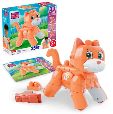 Zdjęcie produktu dla MEGA BLOKS JMK86, Klocki do budowania, 3 lat(a), Plastik, 25 szt., 1,18 kg