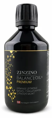 Immagine prodotto di Zinzino BalanceOil+ Premium: olio di pesce omega-3 arricchito con polifenoli, vitamina D3 e olio d'oliva R.E.V.O.O