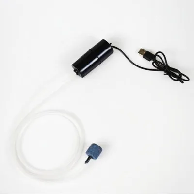 Obrázok produktu pre Prenosné USB čerpadlo na okysličovanie akvária, malé a mimoriadne tiché, určené pre ryby.