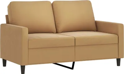 Produktbild von vidaXL 2-Sitzer-Sofa Braun 120 cm Samt