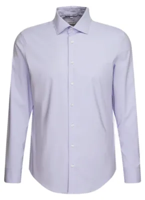 Immagine prodotto di Camicia da uomo Seidensticker, modello business, vestibilità slim fit, senza necessità di stiratura, colletto Kent, maniche lunghe