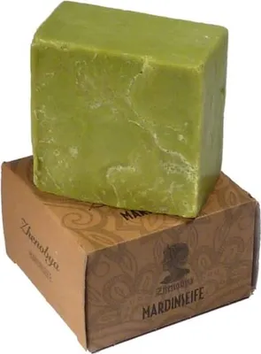 Produktbild von Naturseife Mardinseife mit wertvollem Pistazienöl & Olivenöl