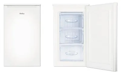 Produktbild von Amica GS 15496 W, Gefrierschrank, 85 cm Höhe, weiß,