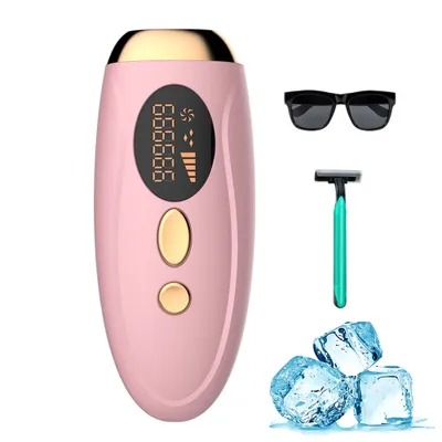 Produktbild von Laser Haarentferner Dauerhafte Sicherste Haarentfernung 5X IPL Laser-Haarentfernung Gerät zur Entfernung mit Hautsensor für Frauen Männer,pink
