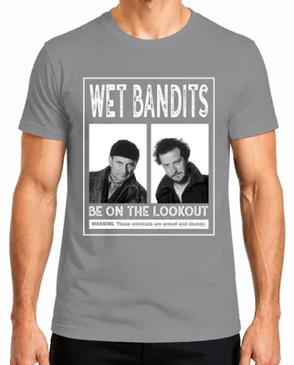 Productafbeelding van Wet Bandits Harry Marv Mugshot - Kevin Allein Thuis, Kersttrui met een afbeelding van "Ugly Christmas Sweater", voor heren, grijs, maat XL