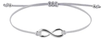 Produktbild von StarAppeal Unendlichkeit Infinity Liebe Freundschafts Armband mit Perlen in Silb