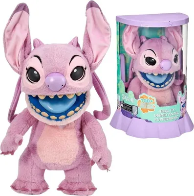 Produktbild von WOW Stuff | Interaktive Plüschfigur - Disney Angel - 45 cm - Realistische Bewegungen - Mit Geräuschen
